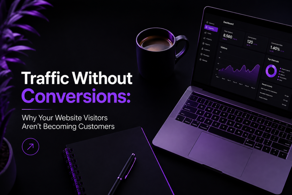 Traffic Without Conversions: Why Your Website Visitors Aren’t Becoming Customers
